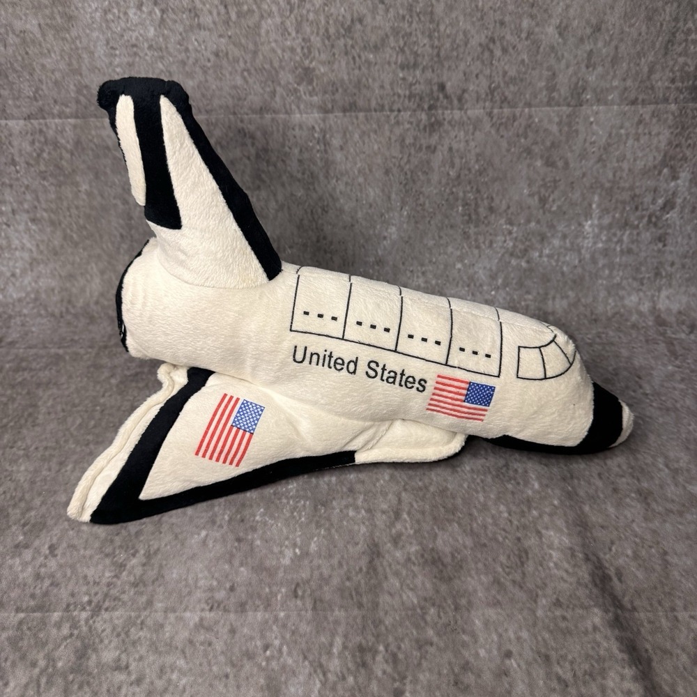 Cuddle Zoo NASA Space Shuttle Plush USA Space Ship Outer Space